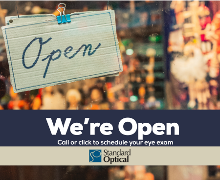 we are open